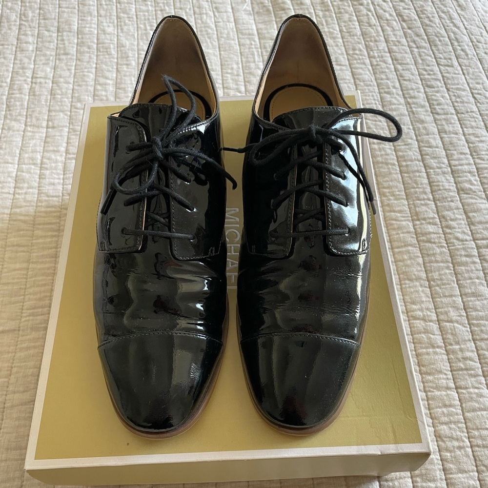 Michael Kors Patent Leather Oxfords